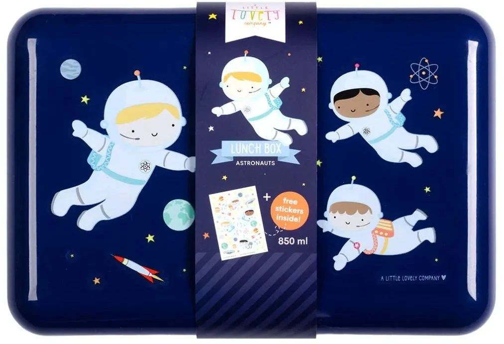 A Little Lovely Company Lunchbox - Astronauten A Little Lovely Company Lunchbox - Astronauten -Goedkope Keuken Benodigdheden sbasbu35 lr 2 lunch box astronauts