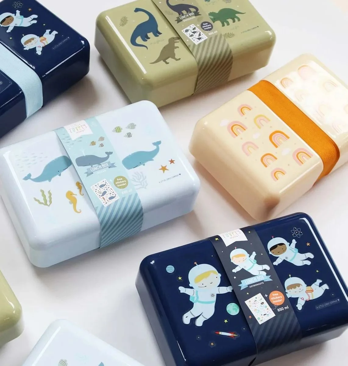 A Little Lovely Company Lunchbox - Astronauten A Little Lovely Company Lunchbox - Astronauten -Goedkope Keuken Benodigdheden sbasbu35 lr 6 lunch box astronauts