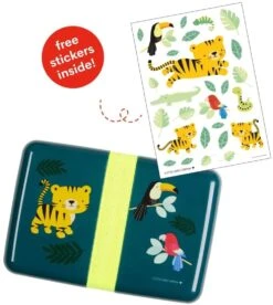 A Little Lovely Company Lunchbox - Jungle Tijger -Goedkope Keuken Benodigdheden sbjtgr14 lr 11 lunch box jungle tiger
