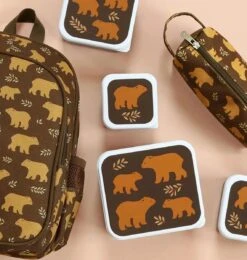 A Little Lovely Company Lunchset - Beren -Goedkope Keuken Benodigdheden sbsebe43 lr 8 lunch snack box set bears