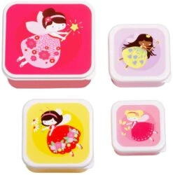 A Little Lovely Company Lunchset - Fee -Goedkope Keuken Benodigdheden sbsefa28 lr 1 lunch and snack box set fairies