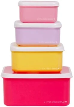A Little Lovely Company Lunchset - Fee -Goedkope Keuken Benodigdheden sbsefa28 lr 3 lunch and snack box set fairies