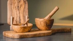 Jay Hill Vijzel Tunea - Olijfhout - ø 10 Cm 6 Jay Hill Vijzel Tunea - Olijfhout - ø 10 Cm -Goedkope Keuken Benodigdheden tunea 3 1