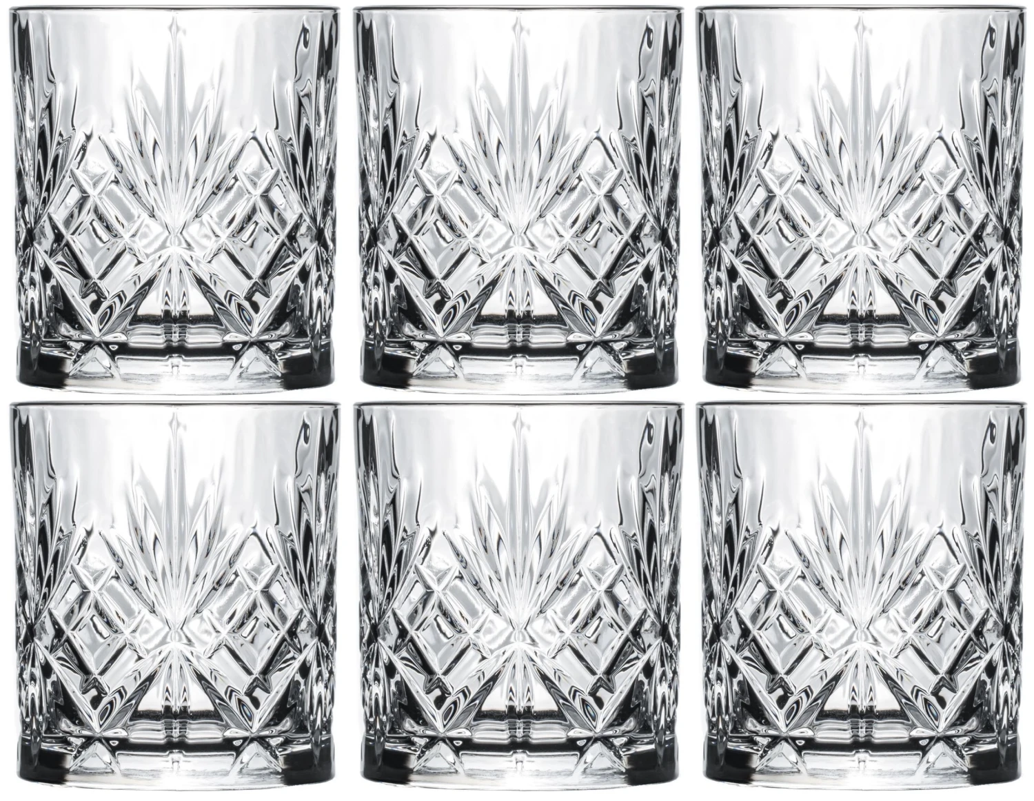 Cookinglife Whiskey Glazen / Cocktailglazen / Waterglazen Moy - 340 ml - 6 stuks Cookinglife Whiskey Glazen / Cocktailglazen / Waterglazen Moy - 340 Ml - 6 Stuks -Goedkope Keuken Benodigdheden waterglas moy