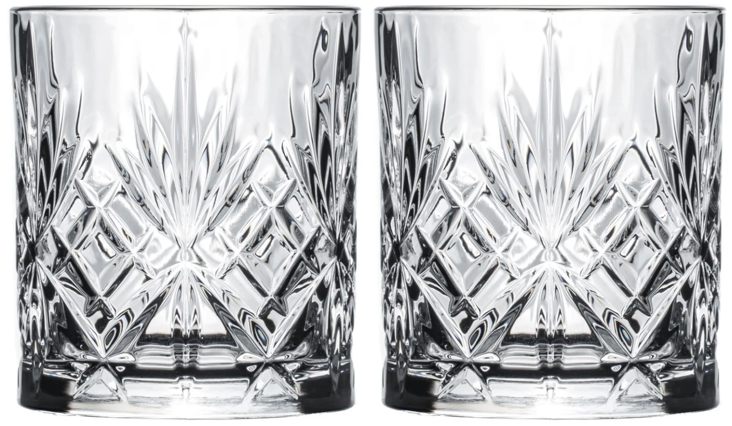 Cookinglife Whiskey Glazen / Cocktailglazen / Waterglazen Moy - 340 ml - 2 stuks Cookinglife Whiskey Glazen / Cocktailglazen / Waterglazen Moy - 340 Ml - 2 Stuks -Goedkope Keuken Benodigdheden whiskeyglazen moy 1