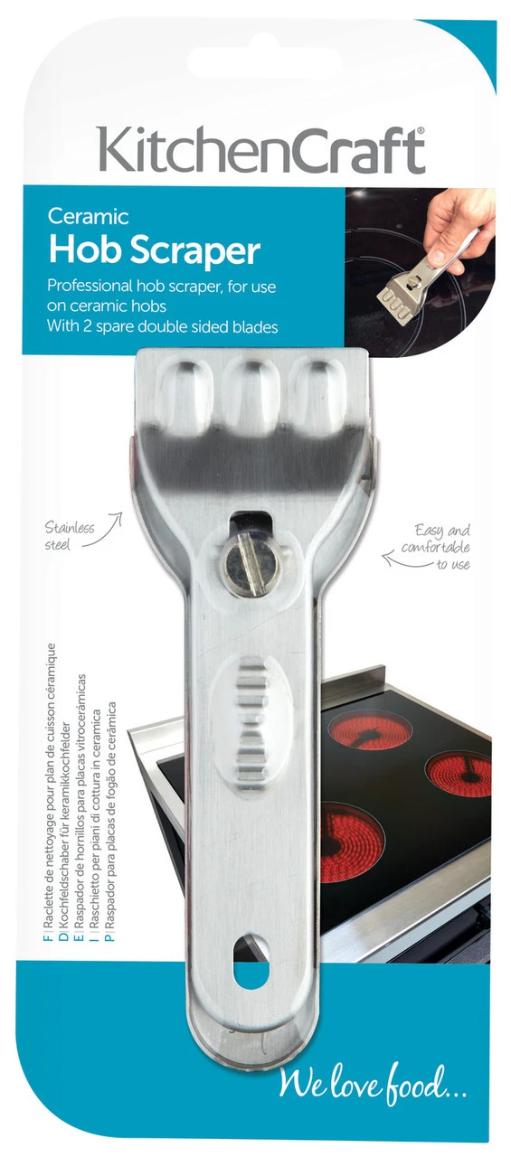 KitchenCraft Kookplaatschraper KitchenCraft Kookplaatschraper -Goedkope Keuken Benodigdheden