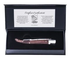 Laguiole Style De Vie Zakmes Rozenhout 3 Laguiole Style De Vie Zakmes Rozenhout -Goedkope Keuken Benodigdheden zakmes rozenhout open gr